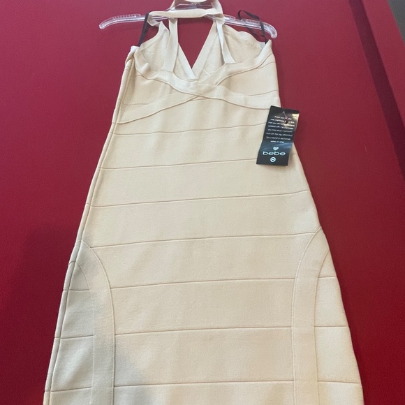 NEW BEBE Crisscross Bandage Dress - Picture 6 of 9